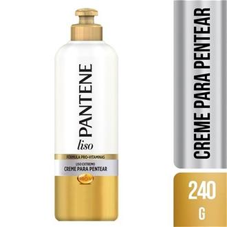 Oferta de Creme de Pentear Liso Extremo Pantene 240G por R$18,9 em Supermercados São Vicente