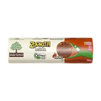 Oferta de Biscoito Orgânico Infantil Zooreta Cacau Mãe Terra 110g por R$6,48 em Supermercados São Vicente