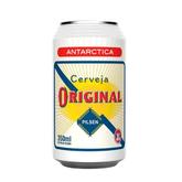 Oferta de Cerveja Pilsen Antarctica Original Lata 350ml por R$3,89 em Supermercados Tiaozinho