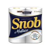 Oferta de Papel Toalha Snob Com 02 Unidades por R$9,49 em Supermercados Tiaozinho