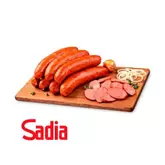 Oferta de Linguiça Calabresa Sadia Defumada 250g por R$6,25 em Supermercados Tiaozinho