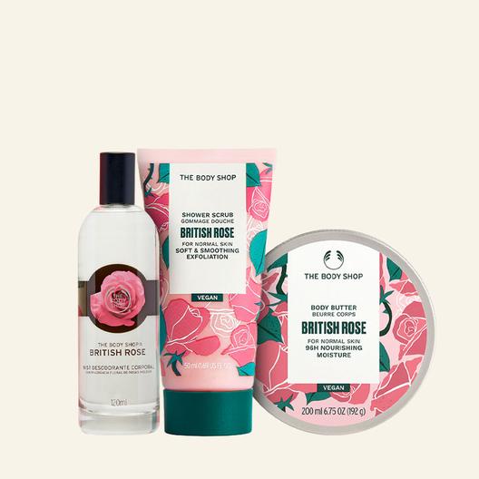 Oferta de Kit Premium Rosas Inglesas por R$237,79 em The Body Shop