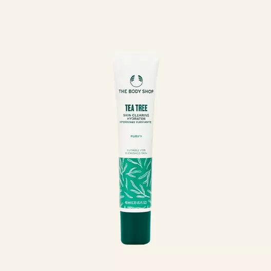 Oferta de Hidratante Facial Matificante Tea Tree 40ml por R$99,9 em The Body Shop