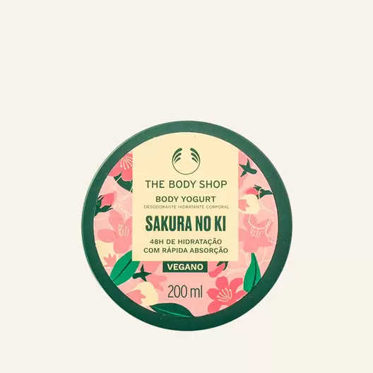 Oferta de Body Yogurt Sakura No Ki 200ml por R$64,9 em The Body Shop