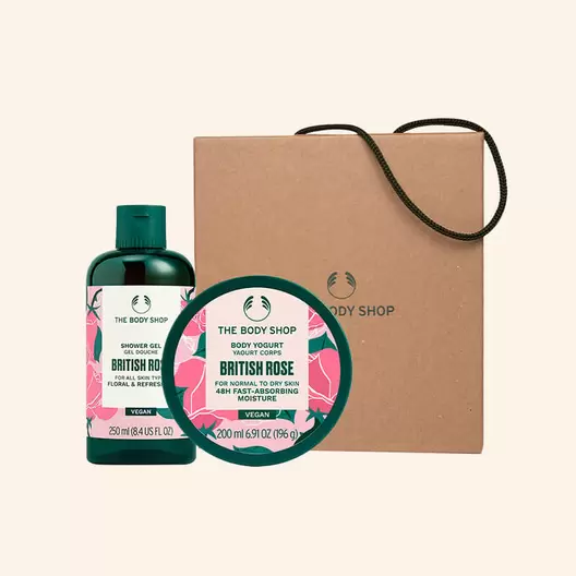 Oferta de Kit Duo Favoritos Rosas Inglesas por R$99,9 em The Body Shop