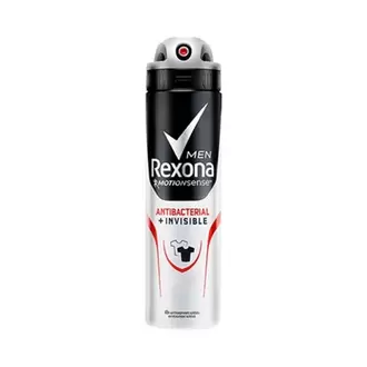 Oferta de Desodorante Aerosol Men Antibacterial Invisible Rexona 150Ml por R$13,99 em Tome Leve