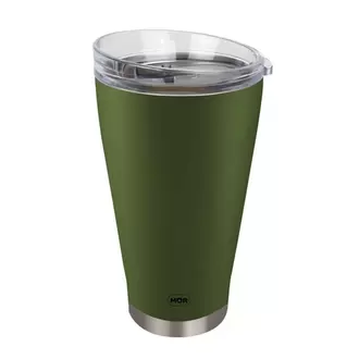 Oferta de Copo Térmico de Cerveja Verde Mor 700Ml por R$89,9 em Tome Leve