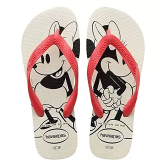 Oferta de Chinelo Havaianas Top Disney Branco N°33/34 por R$35,9 em Tome Leve