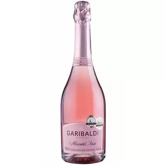 Oferta de Espumante Moscatel Rosé Garibaldi Garrafa 750Ml por R$43,9 em Tome Leve