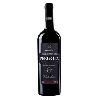 Oferta de Vinho Tinto Suave de Mesa Pérgola 750ml por R$17,9 em Tome Leve