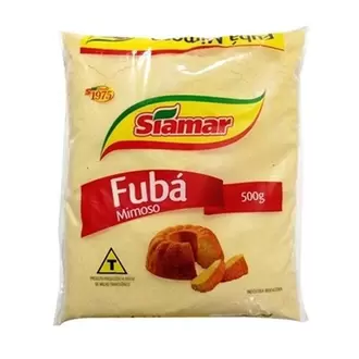 Oferta de Fubá Mimoso Siamar 500g por R$3,49 em Tome Leve