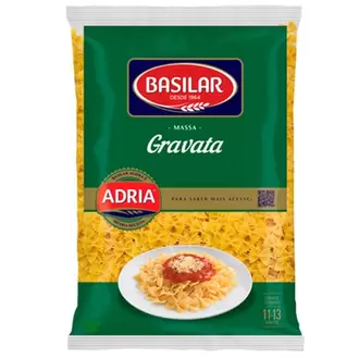 Oferta de Macarrão Semolado Gravata Basilar 400G por R$2,79 em Tome Leve