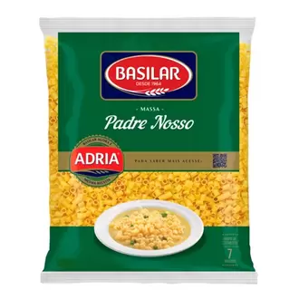 Oferta de Macarrão Semolado Padre Nosso Basilar 400G por R$2,79 em Tome Leve