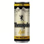 Oferta de Cerveja Lager Puro Malte Gold Therezópolis Lata 350ml por R$3,99 em Trimais Supermercado