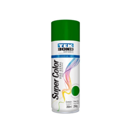 Oferta de Tinta spray brilho natural Super Color verde 350ml Tekbond por R$17 em Tumelero
