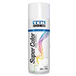 Oferta de Tinta spray brilhante Super Color branco 350ml Tekbond por R$17,9 em Tumelero