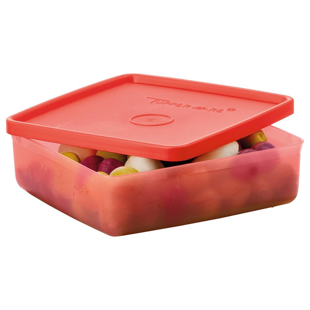 Oferta de Refri Box 400ml Coral por R$23,9 em Tupperware