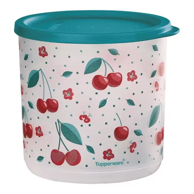 Oferta de Pote Hermético Refri Line Redondo Tupperware 1,1L Cerejas por R$75,9 em Tupperware