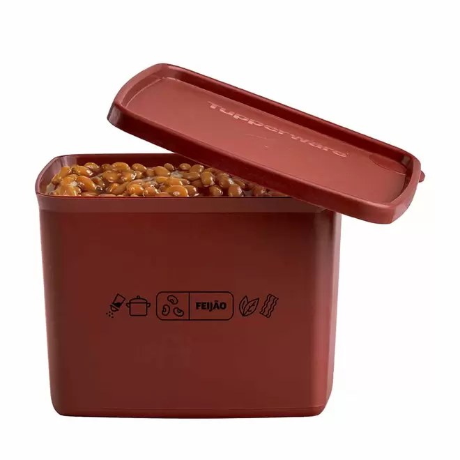 Oferta de Pote Hermético Jeitoso Tupperware 800ml Mix Feijão por R$65,9 em Tupperware