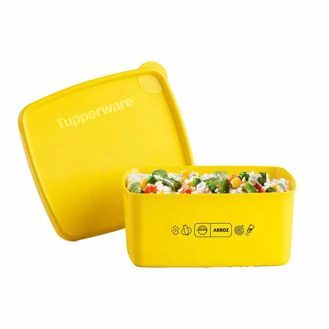 Oferta de Pote Hermético Jeitosinho Tupperware 400ml Mix Arroz por R$52,9 em Tupperware