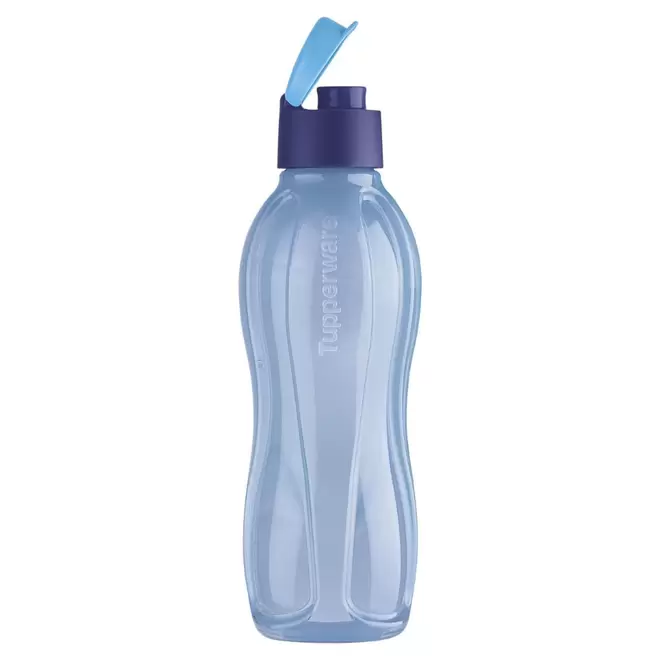 Oferta de Garrafa para água Eco Tupper Tupperware Redonda 750ML Céu por R$83,9 em Tupperware