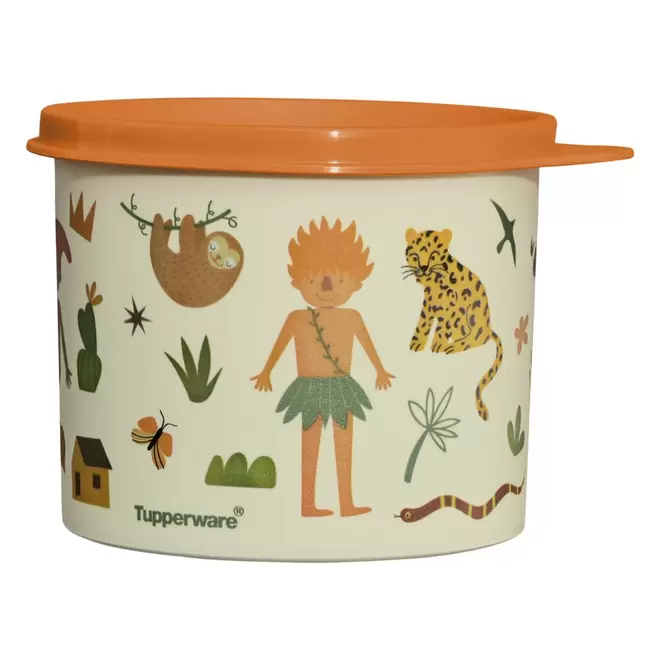 Oferta de Pote Hermético Redondo Infantil Tupperware 500ml Folclore por R$59,9 em Tupperware