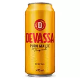 Oferta de Cerveja Devassa Tropical Lager Latão 473ml por R$3,89 em Unicompra