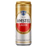 Oferta de Cerveja Amstel Lager Puro Malte Lata Sleek 350ml por R$3,29 em Unicompra