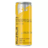 Oferta de Energético Red Bull 250ml Drinks Tropic Edition por R$8,49 em Unicompra