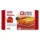 Oferta de Lasanha Bolonhesa Forno De Minas 600g por R$12,99 em Unicompra