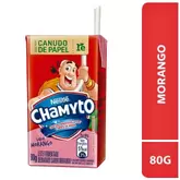 Oferta de Leite Fermentado Nestle Chamyto Morango Tp 80g por R$1,39 em Unicompra