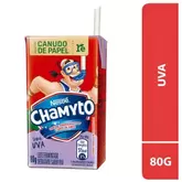 Oferta de Leite Fermentado Nestle Chamyto Uva Tp 80g por R$1,39 em Unicompra