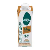 Oferta de Bebida Láctea Uht Cappuccino Natural Whey 14g Proteinas Verde Campo 250ml por R$6,89 em Unicompra