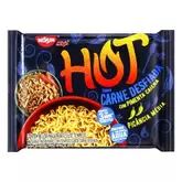 Oferta de Macarrão Instantâneo Nissin Lamen Hot Carne Desfiada 85g por R$2,39 em Veran Supermercados