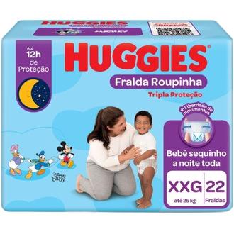 Oferta de Fralda Roupinha Tripla Proteção Mega Tamanho Xxg Huggies com 22Un por R$35,08 em Verona Supermercados