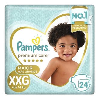 Oferta de Fralda Xxg Pampers Premium Care 24 Unidades por R$72,44 em Verona Supermercados