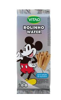 Oferta de Wafer Rolinho Disney Baunilha Sem Açúcar Vitao  25g por R$5,16 em Verona Supermercados