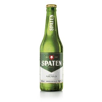 Oferta de Cerveja Puro Malte Long Neck Spaten 355ml por R$5,16 em Verona Supermercados