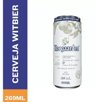 Oferta de Cerveja de Trigo Hoegaarden 269ml por R$4,49 em Violeta Supermercados