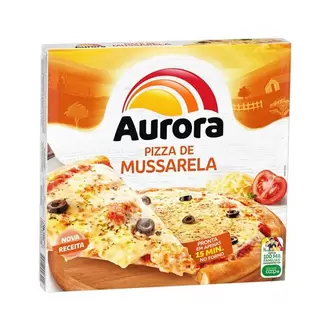 Oferta de Pizza de Mussarela Aurora 440g por R$13,98 em Violeta Supermercados