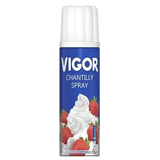 Oferta de Chantilly Vigor Spray 250g por R$34,9 em Violeta Supermercados