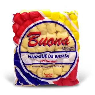 Oferta de Nhoque de Batata Buona Pré-Cozido Embalagem 500G por R$10,98 em Violeta Supermercados