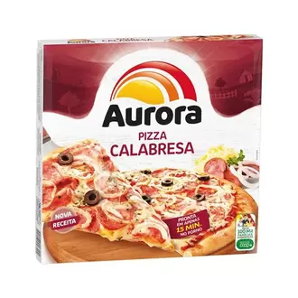 Oferta de Pizza de Calabresa Aurora 460g por R$13,98 em Violeta Supermercados