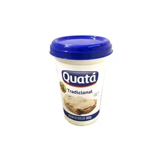 Oferta de Creme de Queijo Tradicional Quatá 180G por R$6,99 em Violeta Supermercados