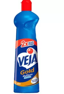 Oferta de Limpador Multiuso Original Gold Veja 500ml por R$3,99 em Violeta Supermercados