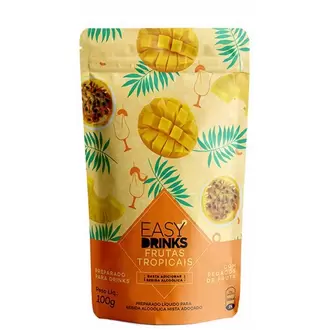 Oferta de Sachê Easy Drinks Frutas Tropicais 100g por R$6,99 em Violeta Supermercados