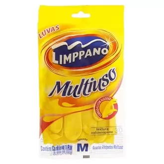 Oferta de Luva Limppano Multiuso M Embalagem 1 Par por R$10,99 em Violeta Supermercados