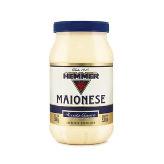 Oferta de Maionese Hemmer 500g por R$9,99 em X Supermercados
