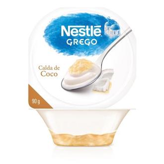 Oferta de Iogurte Integral Grego Calda Coco Nestlé 90g por R$2,99 em X Supermercados