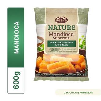 Oferta de Mandioca Supreme Nature Seara 600G por R$16,99 em X Supermercados